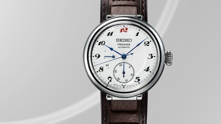 Seiko pays tribute to Japan's first wristwatch