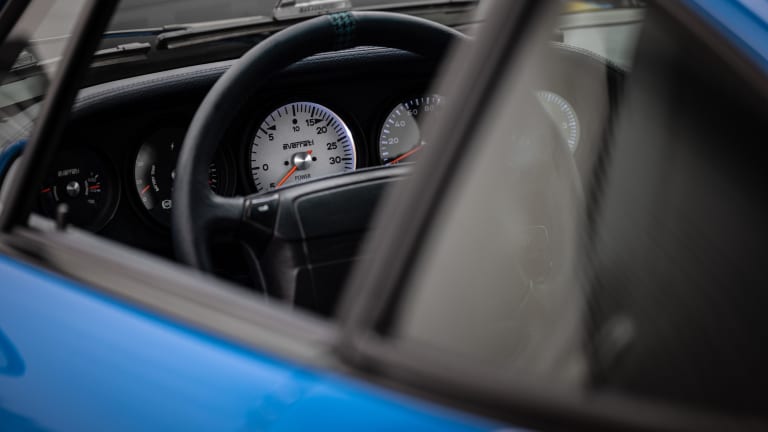 Everrati unveils its first completed all-electric 911 (964) for the US
