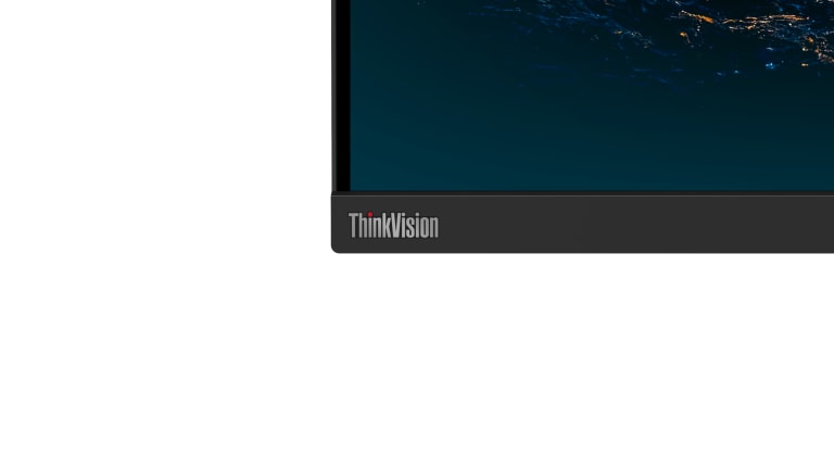 Lenovo's new ThinkVision Mini LED monitors have a cornucopia of ports