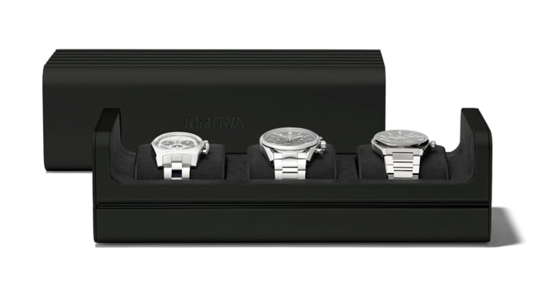 Rimowa's sleek Watch Case now comes in a blacked-out finish