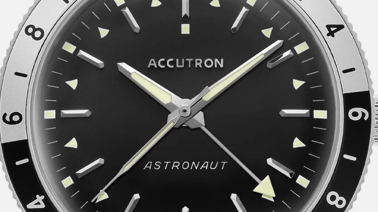 Accutron re-releases the Astronaut in a new limited edition with an automatic movement
