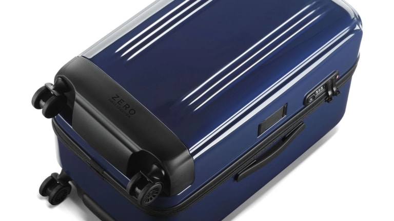 Zero Halliburton designed the perfect check-in suitcase for those extended trips
