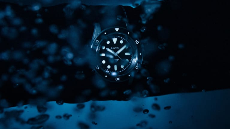 Baltic launches a titanium version of its Aquascaphe dive watch