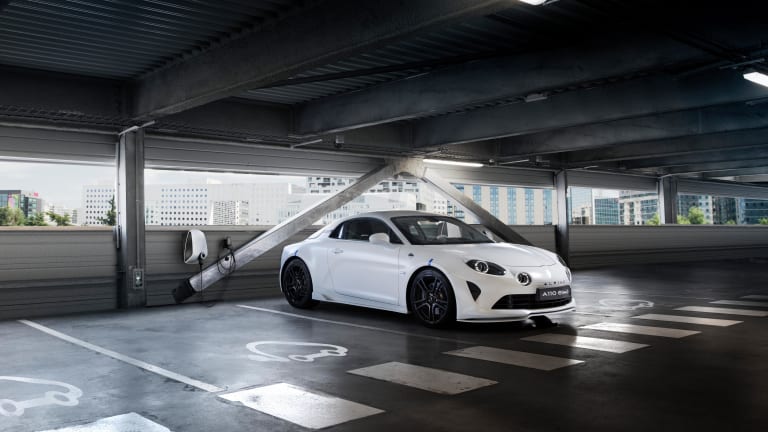 Alpine reveals an electric version of the A110