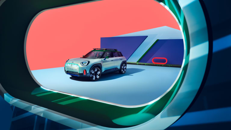 Mini unveils a new all-electric crossover with the Aceman concept