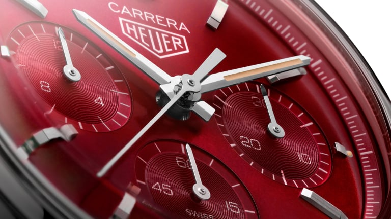 Tag Heuer introduces its crimson red Carrera