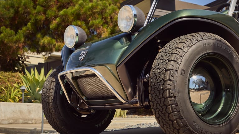 Meyers Manx unveils an electric version of its famous dune buggy