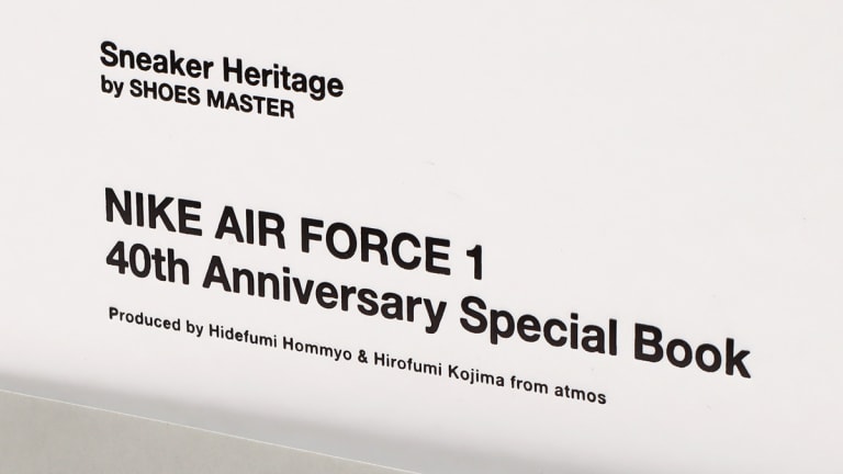 Atmos' Hidefumi Hommyo and Hirofumi Kojima celebrate 40 years of the Air Force 1
