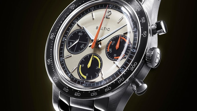 Baltic introduces a new racing-inspired chronograph with Peter Auto