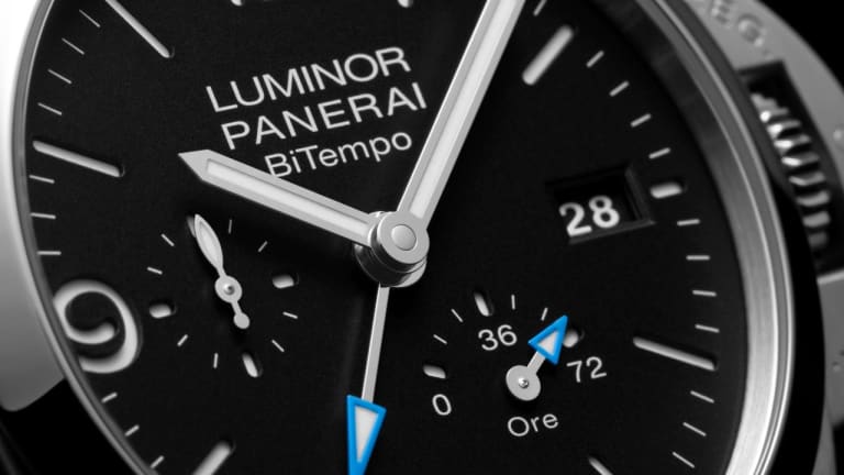 Panerai introduces its new dual timezone watch, the BiTempo