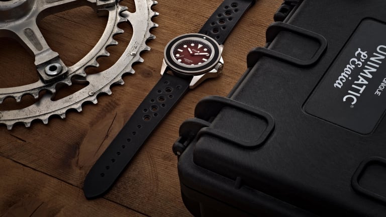 Unimatic commemorates 25 years of L'Eroica with a special edition Modello Uno