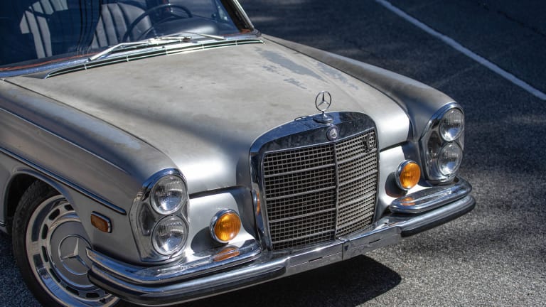 Icon's latest 'Derelict' is a 1971 Mercedes 300SEL