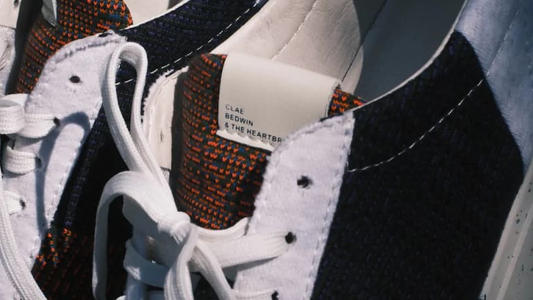 Bedwin & The Heartbreakers and Clae release a sneaker made out of recycled leather and deadstock fabrics