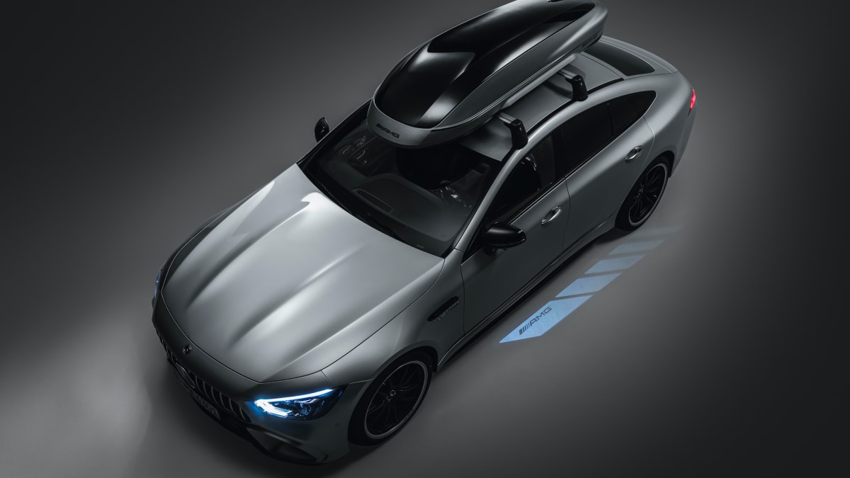 Mercedes-AMG created an aerodynamic roof box for its high-peformance  vehicles - Acquire