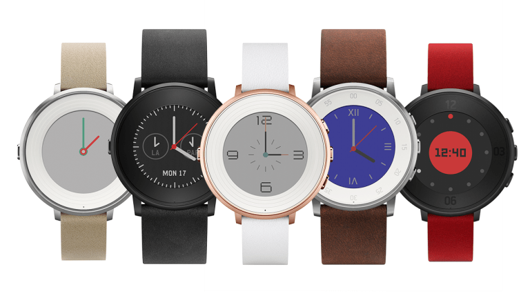 Pebble goes for a more traditional look with their Pebble Time Round