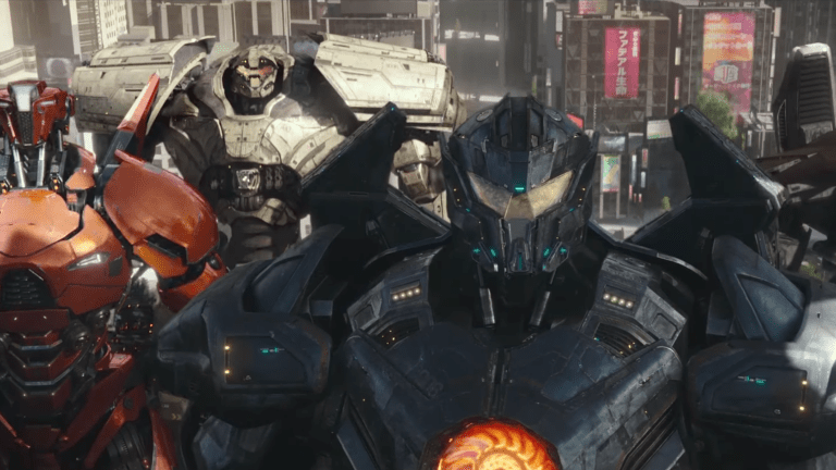 Pacific Rim is back with more gigantic robot mayhem