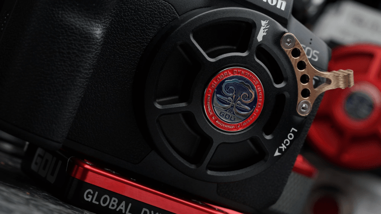 GDU's Canon RF Port Cap is a vault door for your camera body