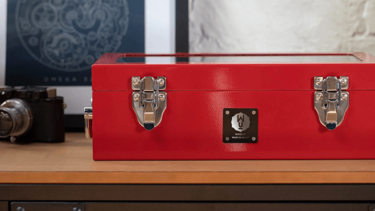 The Windup Watch Shop reimagines a tool box into the perfect watch case