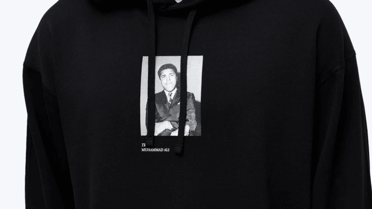 Reigning Champ celebrates the Greatest of All Time, Muhammad Ali
