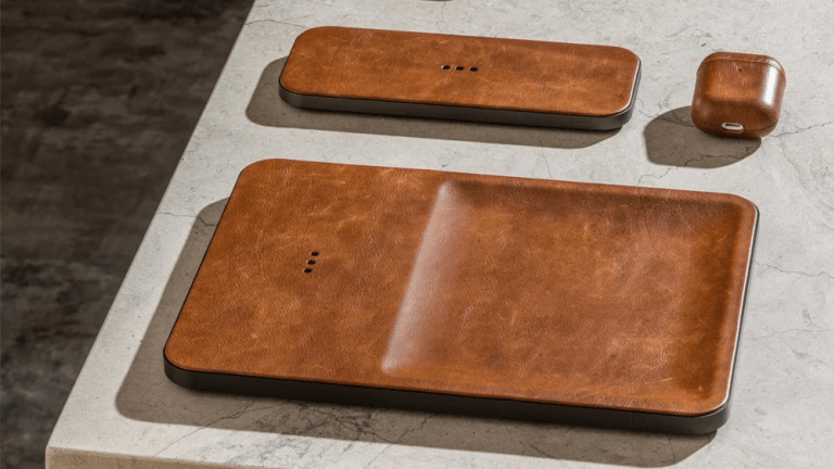 Courant updates their wireless charger lineup in luxurious saddle leather