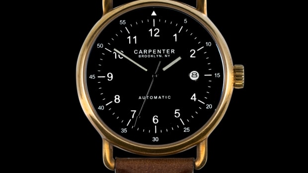 Carpenter Watches has a new watch that s dripping in brass Acquire