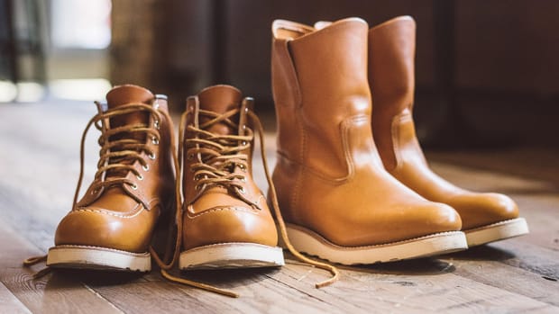 Red wing shop black klondike leather