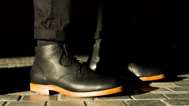 Phigvel Horsehide Engineer Boots Acquire