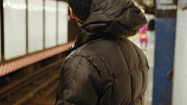 Crescent down works bomber jacket top