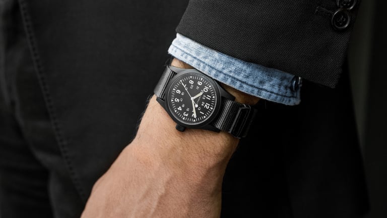 Hamilton khaki top pvd