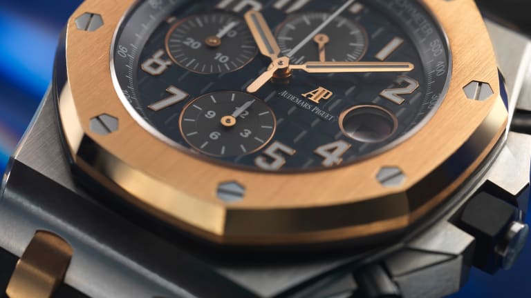 Audemars Piguet adds its Royal Oak Chronograph to the Bucherer Blue Collection Acquire