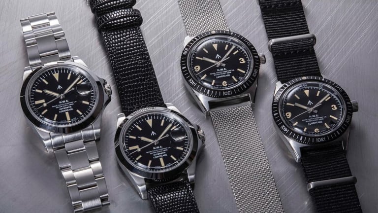 Naval Watch Company launches a collection of military watches in collaboration with Lowercase Acquire