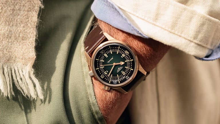 Longines legend diver history cheap