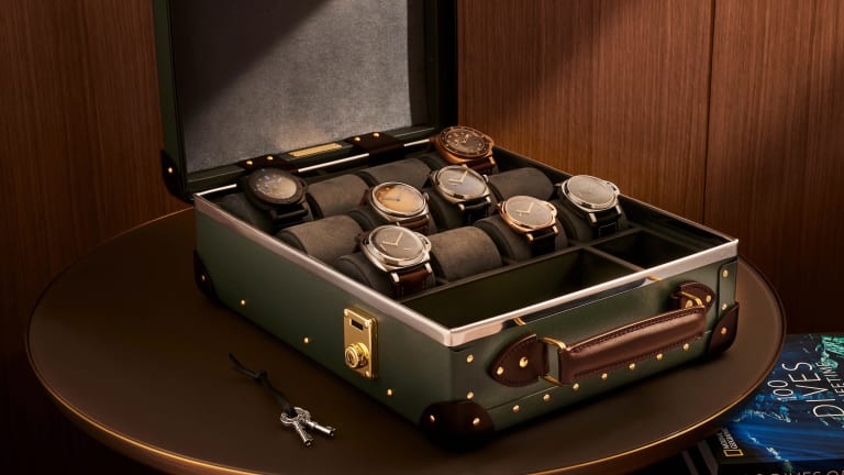 Watch on sale collector case
