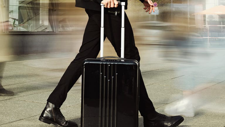 Montblanc outlet cabin trolley