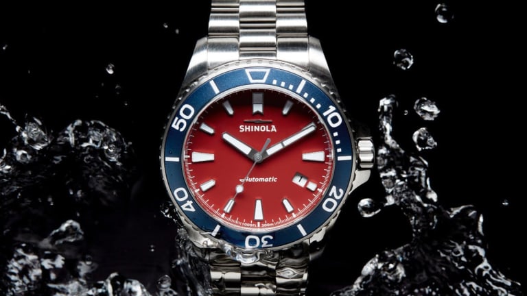 Shinola clearance dive watch