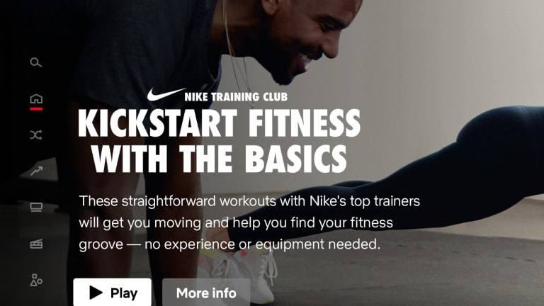 Nike announces Nike Training Club for Netflix Acquire