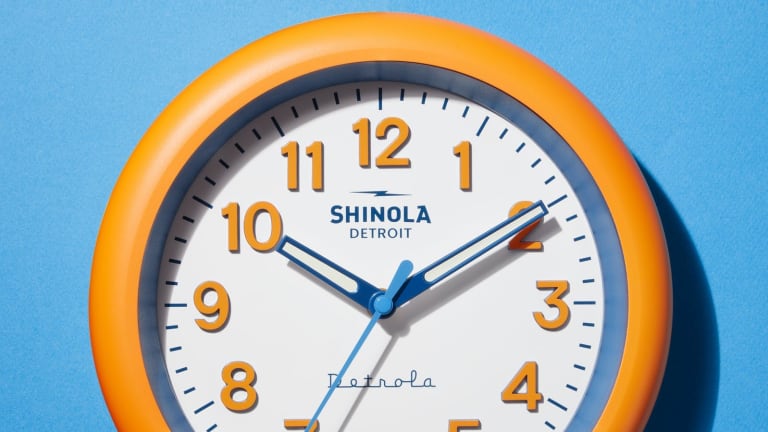 Shinola wall clock ebay store