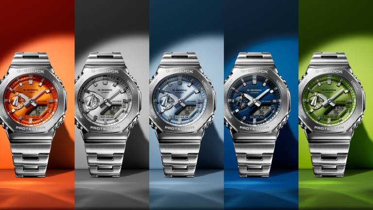 G Shock unveils a new G STEEL version of the CasiOak Acquire