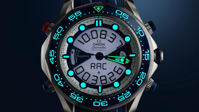 Omega unveils its new sailing watch the Seamaster Regatta Acquire