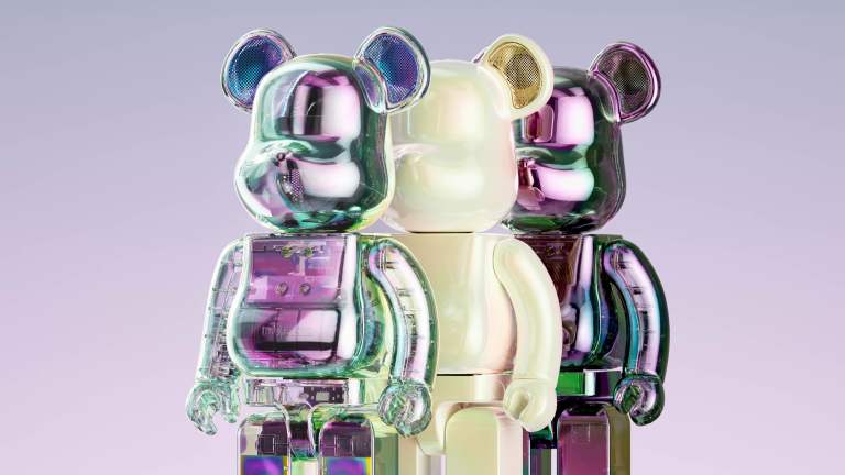 リアル Bearbrick Audio Iridescent edition limited their unveils その他