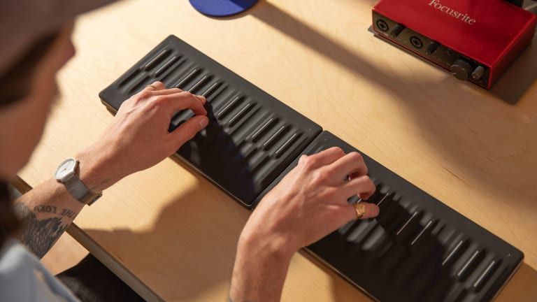 Roli unveils its latest music making device the Seaboard Block M