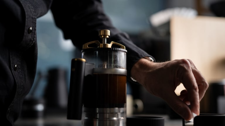 The coffee sale brewer