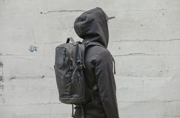 DSPTCH dials it up a notch with a waxed canvas and leather daypack with 3sixteen Acquire