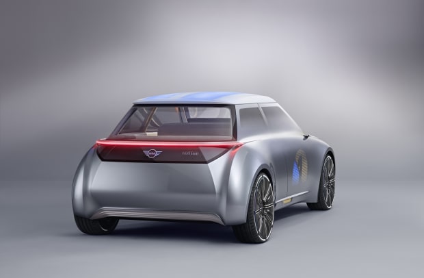 BMW completes their trio of Next 100 Concepts with a futuristic Mini Cooper Acquire
