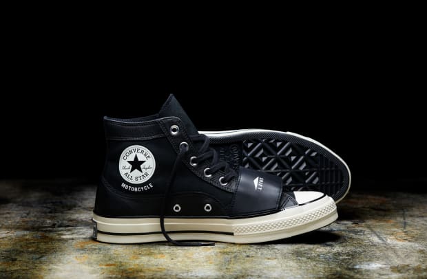 Converse chuck taylor moto leather outlet