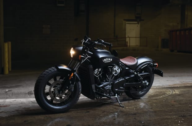 Indian strips it down with the 2018 Scout Bobber Acquire