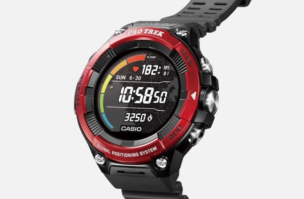 Casio protrek heart rate monitor sales