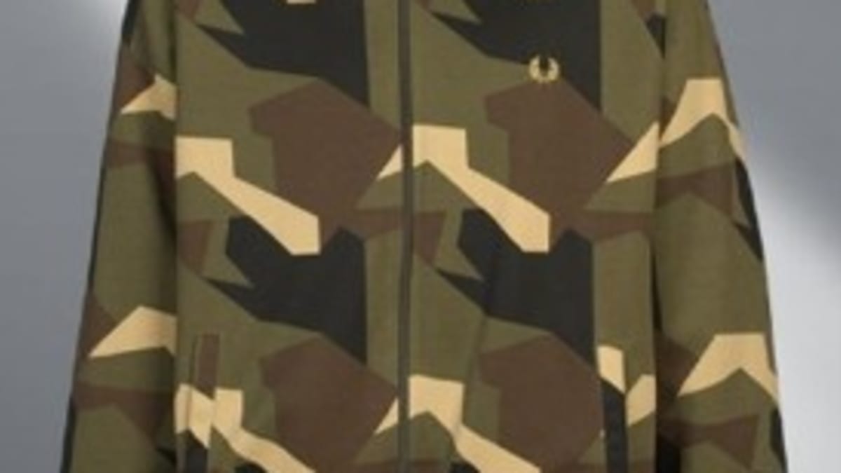 Fred Perry Camouflage Track Jacket Acquire