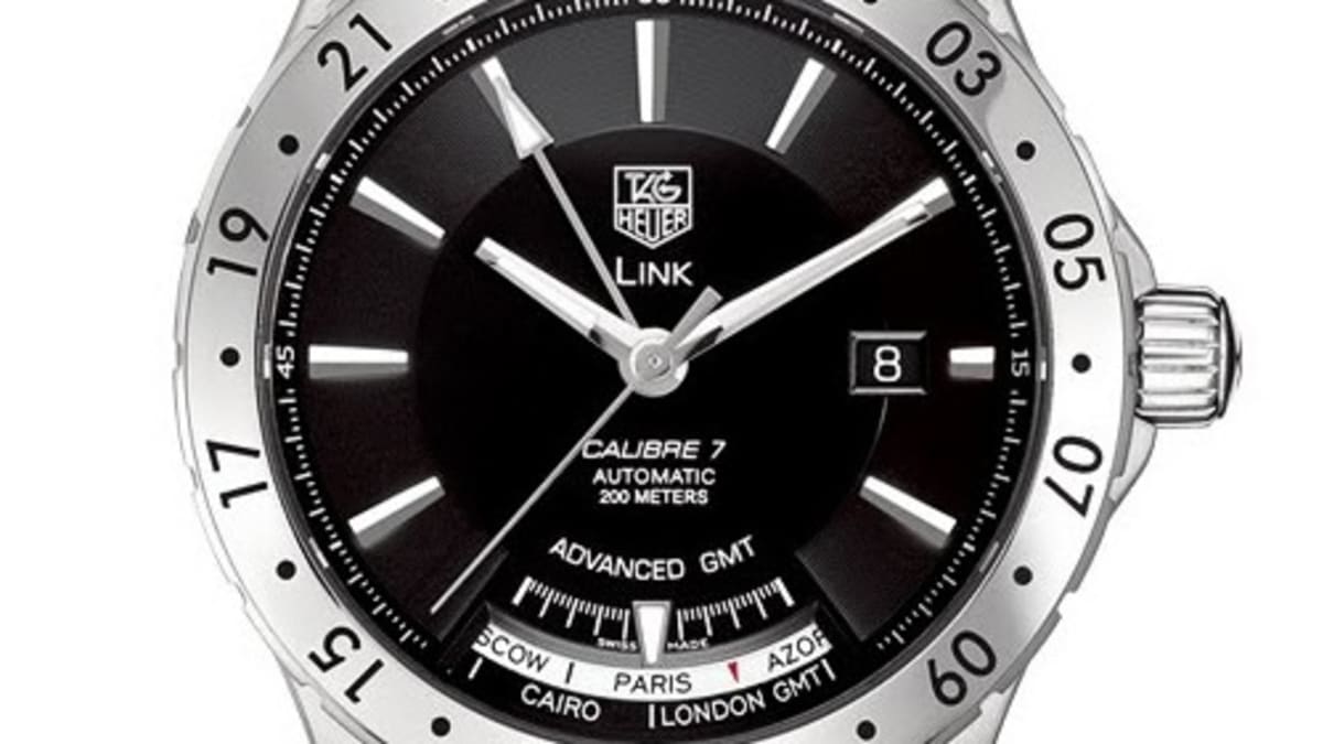 Tag heuer link calibre 7 advanced gmt top