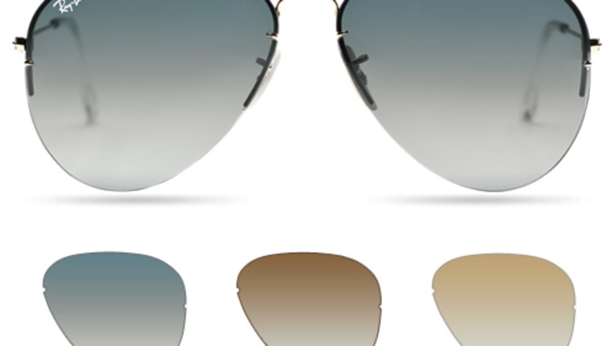 Ray ban deals changeable lenses